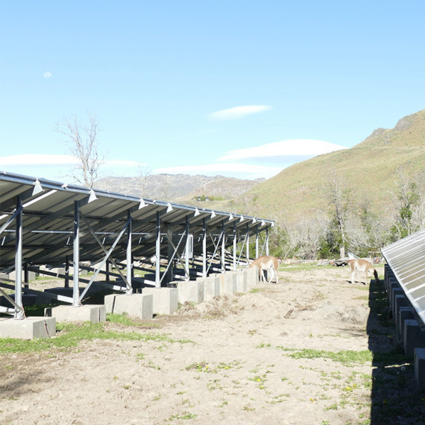 solar steel mounting park