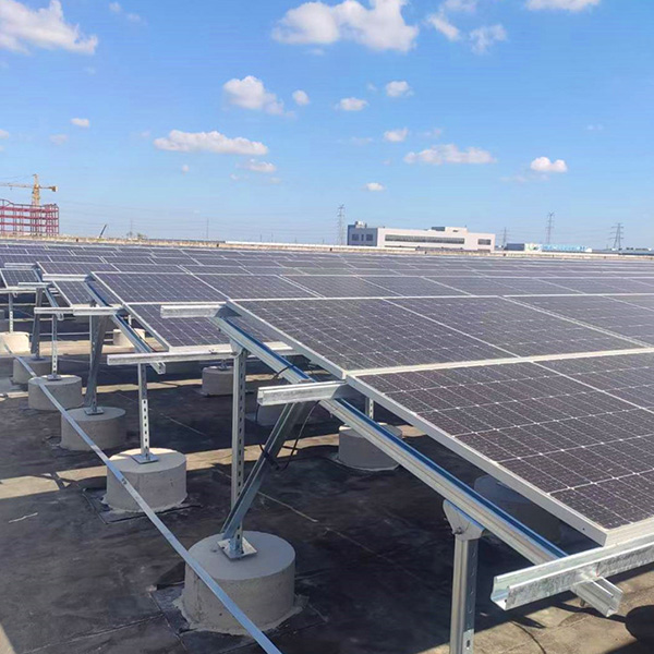 t-frame carbon steel solar mounting