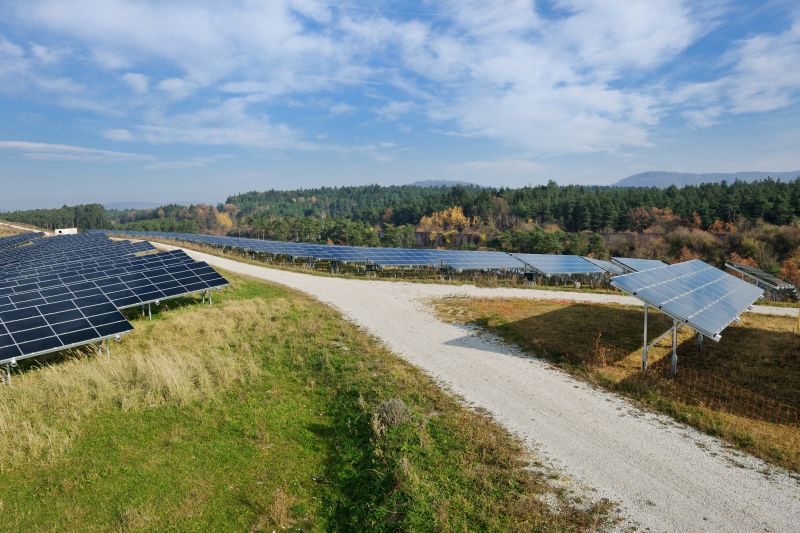 ground-mounted solar farms