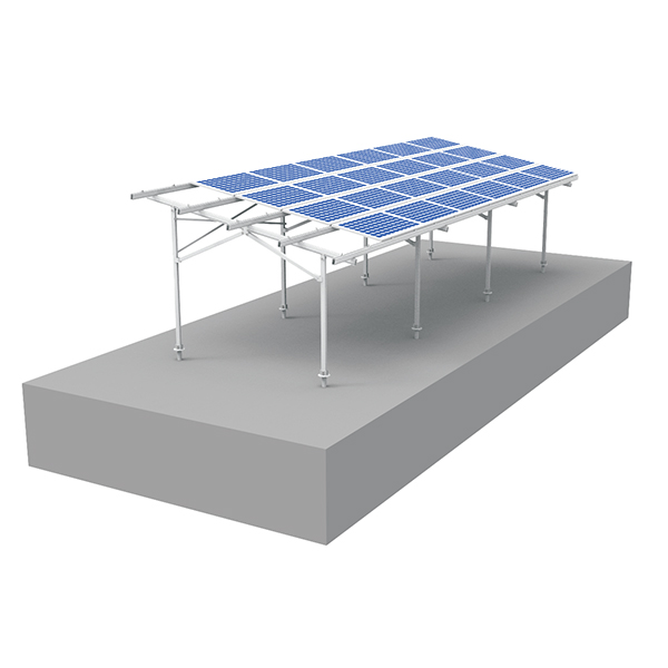 solar farm mounting system