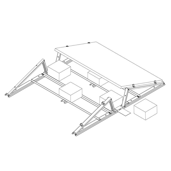 mounting racks flat roof