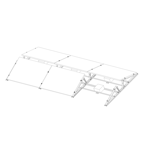 ballast solar roof mount