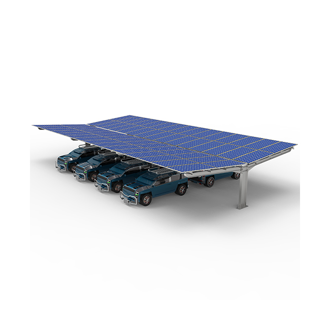 ground solar mounting structure